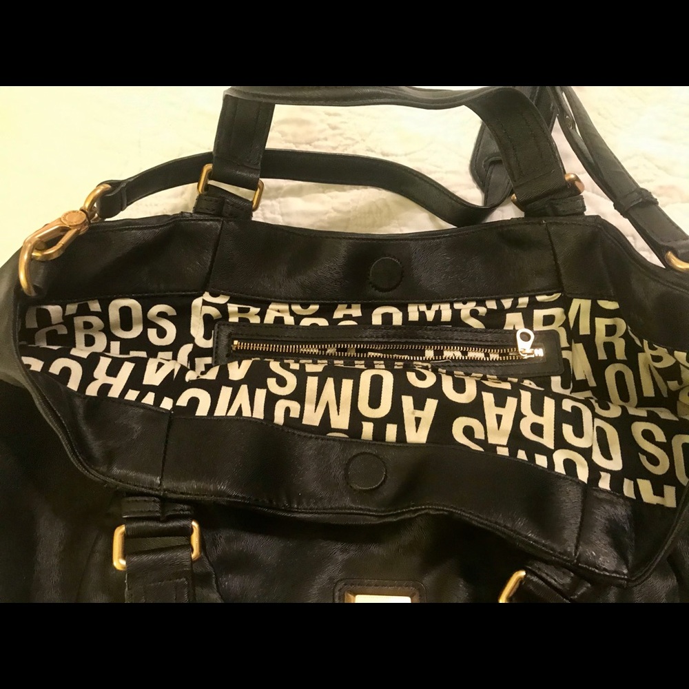 Marc Jacob Cross Body Bad In Black - image 3